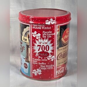 Coca Cola Red Jigsaw Puzzle Tin - 700 Pieces